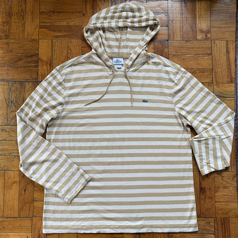 Lacoste - Long sleeve hooded shirt
